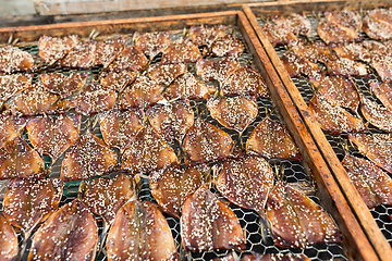 Image showing Sesame dried fish