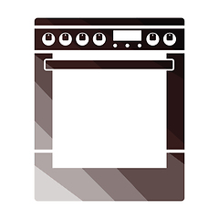 Image showing Kitchen main stove unit icon