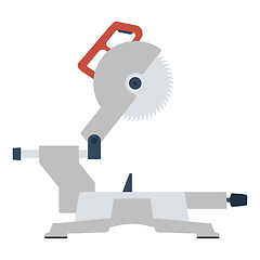 Image showing Circular end saw icon