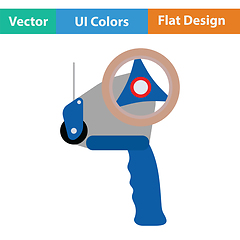 Image showing Scotch tape dispenser icon