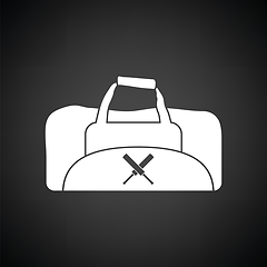 Image showing Cricket bag icon