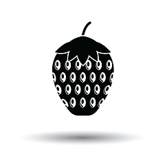 Image showing Icon of Strawberry