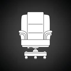 Image showing Boss armchair icon