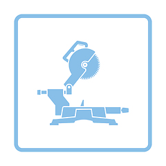 Image showing Circular end saw icon