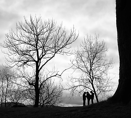 Image showing Three boys playing