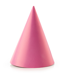 Image showing pink party hat