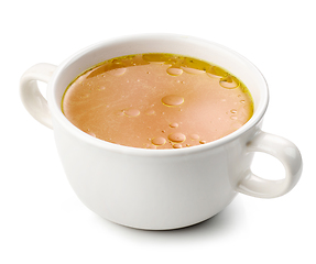 Image showing bowl of broth