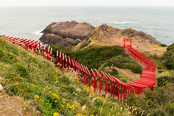 Image showing Motonosumiinari shrine