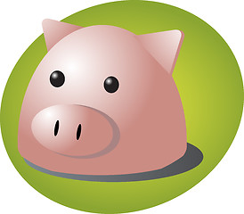 Image showing Pig cartoon