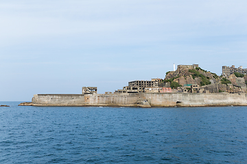 Image showing Gunkanjima island in Nagasaki