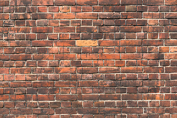 Image showing Red brick wall