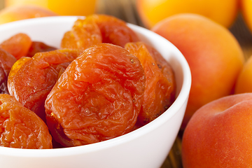 Image showing Dried apricots