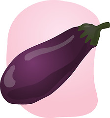 Image showing Eggplant illustration