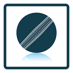 Image showing Cricket ball icon