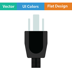 Image showing Electrical plug icon