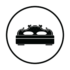 Image showing King-size bed icon