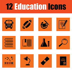 Image showing Education icon set