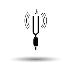 Image showing Tuning fork icon