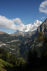 Image showing Alpine mountains