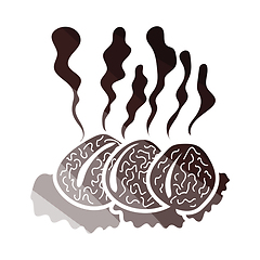 Image showing Smoking cutlet icon