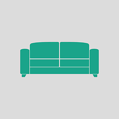 Image showing Office sofa icon