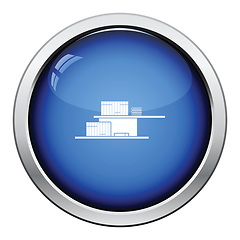 Image showing Wall bookshelf icon