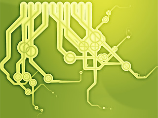 Image showing Technical schematic diagram