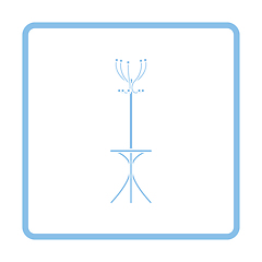 Image showing Office coat stand icon