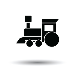 Image showing Train toy ico