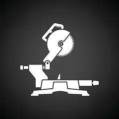 Image showing Circular end saw icon