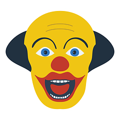 Image showing Party clown face icon