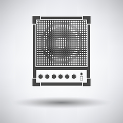 Image showing Audio monitor icon