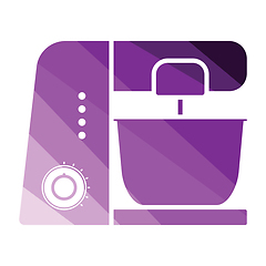 Image showing Kitchen food processor icon