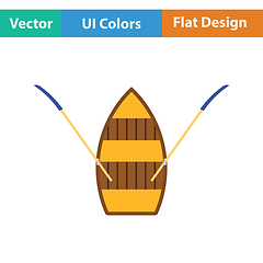 Image showing Paddle boat icon