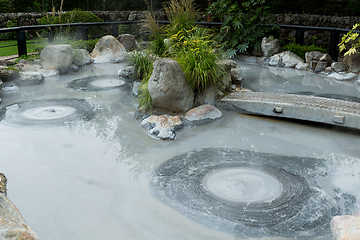 Image showing Mud Hell at Beppu city of Japan