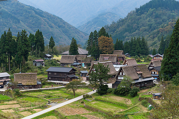 Image showing Gassho-zukuri house in Shirakawa-go