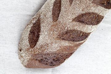 Image showing loaf of rye bread