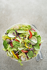 Image showing Mixed salad