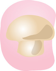 Image showing Mushroom illustration