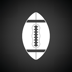 Image showing American football icon