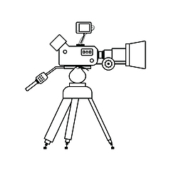 Image showing Movie camera icon