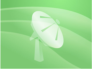 Image showing Satellite dish