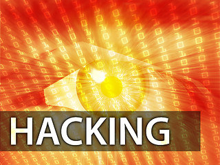 Image showing Hacking illustration