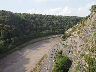 Image showing River Avon Gorge in Bristol