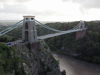 Image showing Clifton Suspension Bridge in Bristol