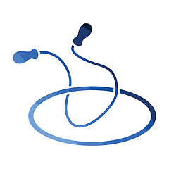 Image showing Jump rope and hoop icon