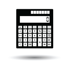 Image showing Statistical calculator icon