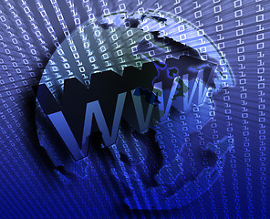 Image showing WWW Internet