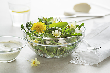 Image showing Spring salad