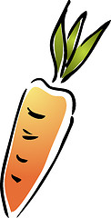 Image showing Carrot illustration